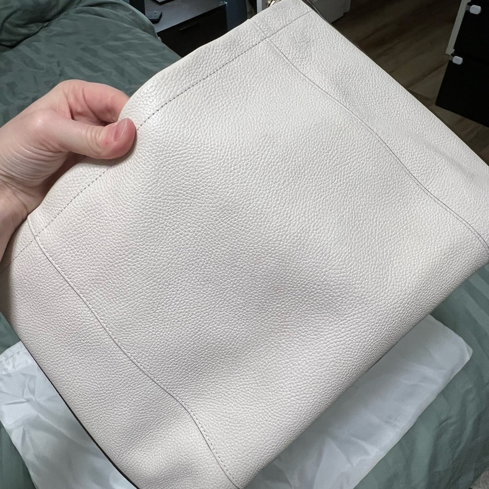Coach White Leather Bag - Picture 4 of 13